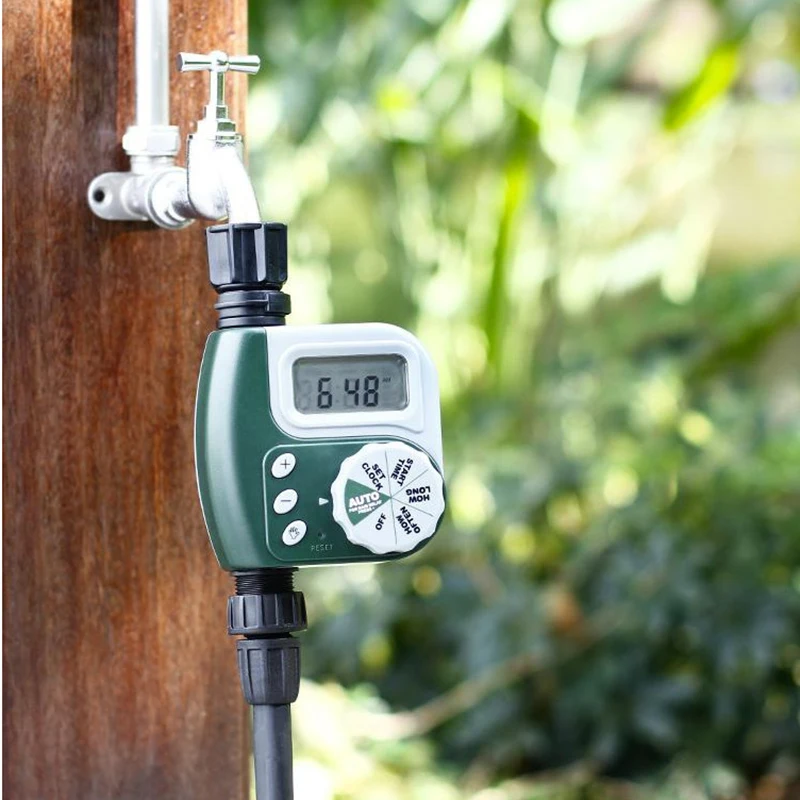 

Garden Watering Timer Irrigation Controller Water The Flowers Controller System Irrigator Automatic Watering Timer Irrigation