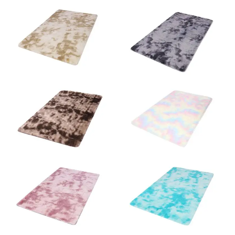 

Thick Carpet for Living Room Fluffy Floor Rug Kids Room Long Plush Rugs Home Decor Anti-Skid Carpet Home Floor Decor Supplies