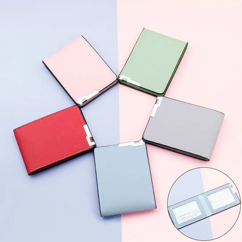 

Driver License Holder Leather Cover for Car Driving Documents Business ID Pass Certificate Folder unisex Wallet case