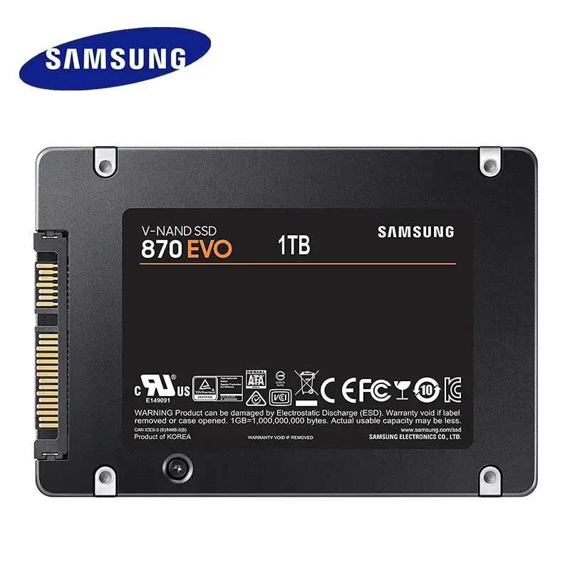 SAMSUNG SSD 870 EVO 1  500  250 MLC 2, 5  SATA III 6, 0 /.    SSD  ,  , ,