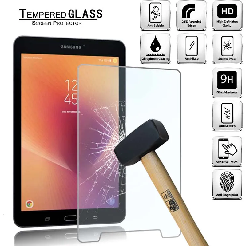 Защитная пленка для экранов планшетов из закаленного стекла чехол Samsung Galaxy Tab E 8 0