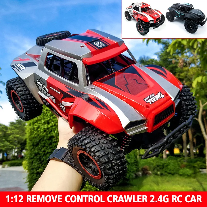 1:12 RC автомобиль дистанционного Управление транспортное средство высокой Скорость Tracer 2,4 ГГц Электрические игрушечные машинки RC Monster грузовик багги внедорожник игрушки для детей, подарки