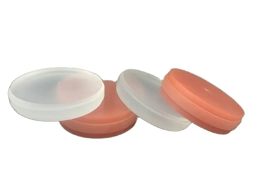 Acetal Dental 5pieces Clear Pink PMMA  Open CADCAM  Acrylic  Denture Temporary Flexible Denture Material