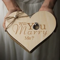 ring pillow customization perpsonal engagement marriage proposal wedding day manual farmhouse gift box