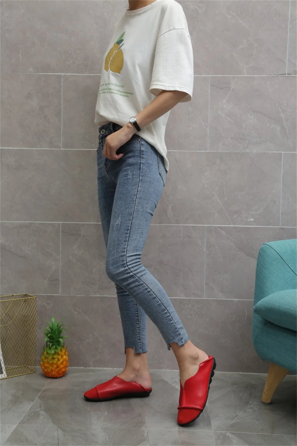 

New Comfy Loafers Women 2021 All Season Daily Patchwork Ladies Soft Leather Slip On Casual Shoes Home Outdoor Female Flats