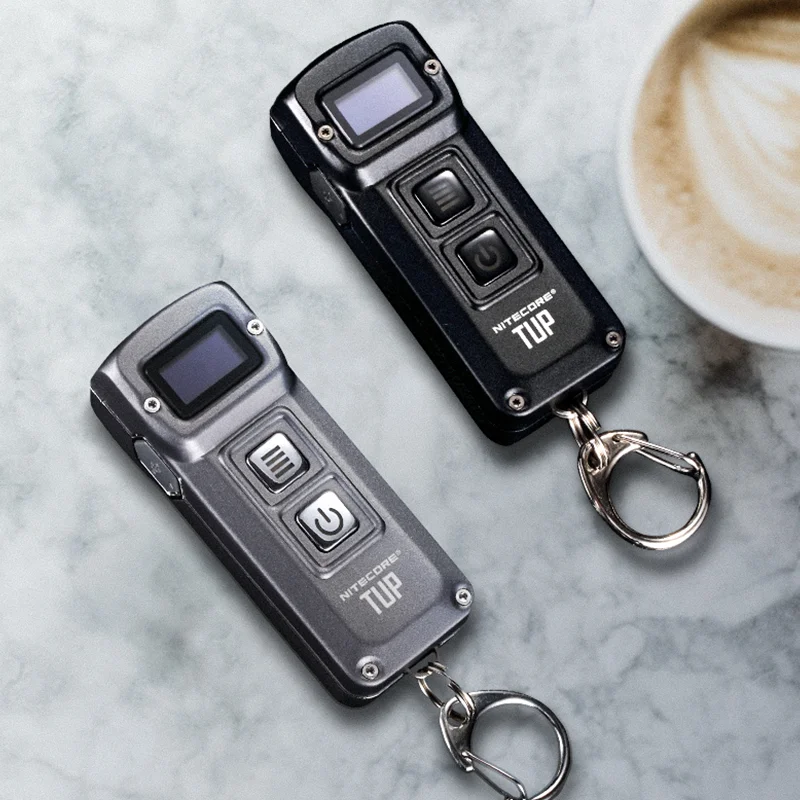 Precio NITECORE-linterna Led TUP Original, Recargable Por USB, 1000 Lúmenes, 5 Modos De Iluminación, Pantalla Digital, Linterna De Alta Potencia