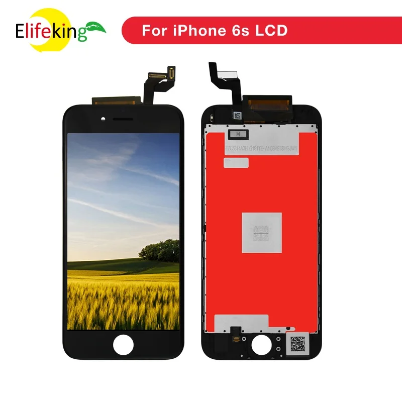 20pcslot 6s lcd screen replacement for iphone 6s lcd display touch digitizer mobile phone display screen free shipping free global shipping