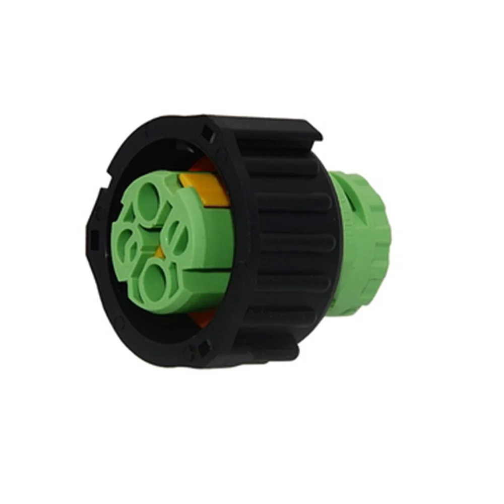 

5/10 комплектов, 2-контактный автоматический водонепроницаемый круглый Электрический жгут проводов tyco, соединитель кабеля 3-1813099-3