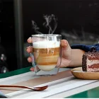 Стеклянная Термокружка с прозрачной стенкой, 80650 мл, устойчивая к двойному напитку, 1 шт., креативный чай, здоровая холодная посуда для напитков, кофе ручной работы