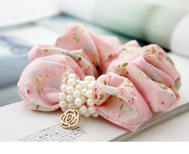 Корея высокое качество ручной работы для девочек аксессуары волос резинки