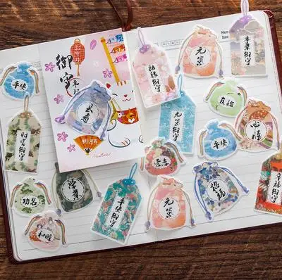 40 шт./упак. Kawaii Декоративные Канцелярские Стикеры s клейкой Стикеры для пуля журнал Скрапбукинг DIY дневник альбом - Цвет: St Amulet