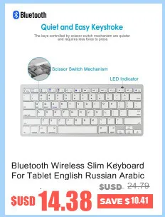 Ультратонкий мини Беспроводной клавиатура Bluetooth тачпад Gaming Keyboard доска 83 клавиш+ 18 сенсорных клавиш для Windows IOS планшетный ПК с системой андроида