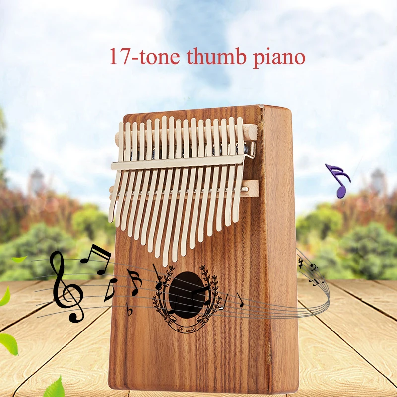 Качество и цена 17 большого пальца фортепиано karinba красное дерево тела