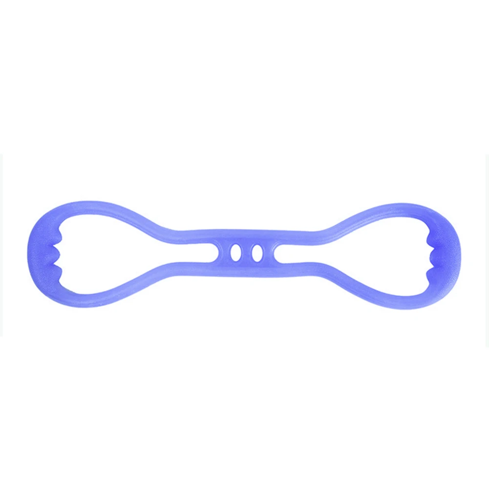 8-Bentuk TPE Elastis Ketegangan Tali Kebugaran Yoga Latihan Peregangan Perlawanan Band Anti-Slip Peregangan Membantu Tubuh Membentuk Alat Baru