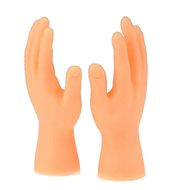 

8PCS Funny Finger Hands and Finger Feet Set Creative Finger Toys of Toys Around the Small Hand Model Halloween Gift Toys
