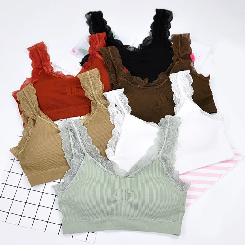 Новинка женский сексуальный бюстгальтер милое нижнее белье бесшовный кружевной