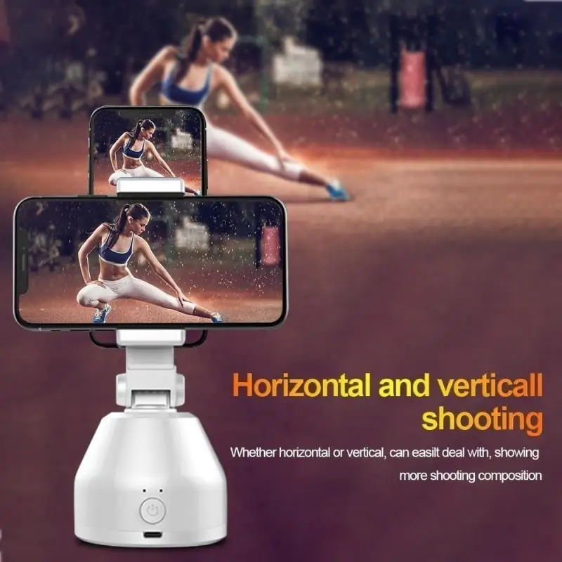 Умный AI Gimbal робот оператора 360 ° автоматический поворот на лицевой панели объект