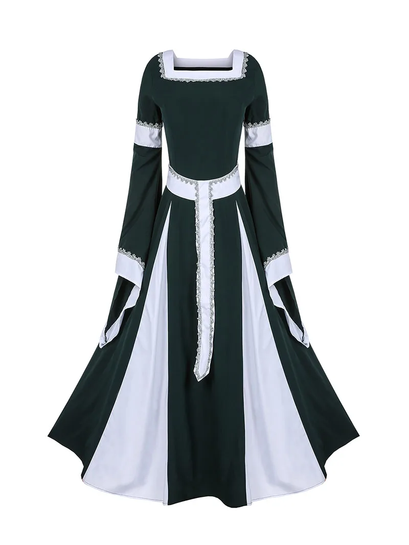 Женский костюм принцессы средневековой эпохи Возрождения Ирландская принцесса