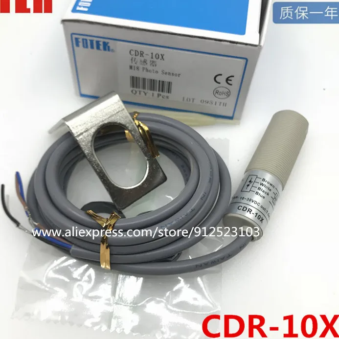 Фотоэлектрический переключатель CDR-10X FOTEK M18 трубчатого типа s 100% новый и