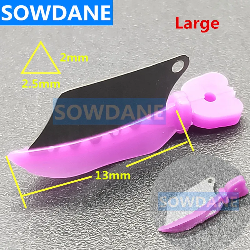 Стоматологический клиновидный нож зубной щель ортодонтический вспомогательный