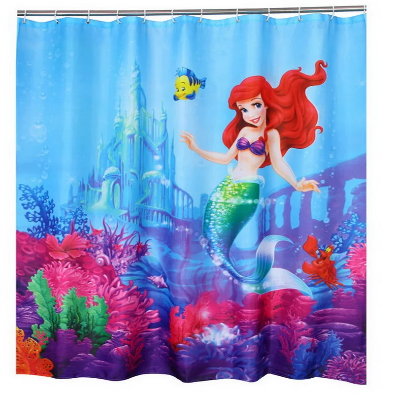 Водонепроницаемая душевая занавеска Happy Tree полиэстер Терилен с изображением