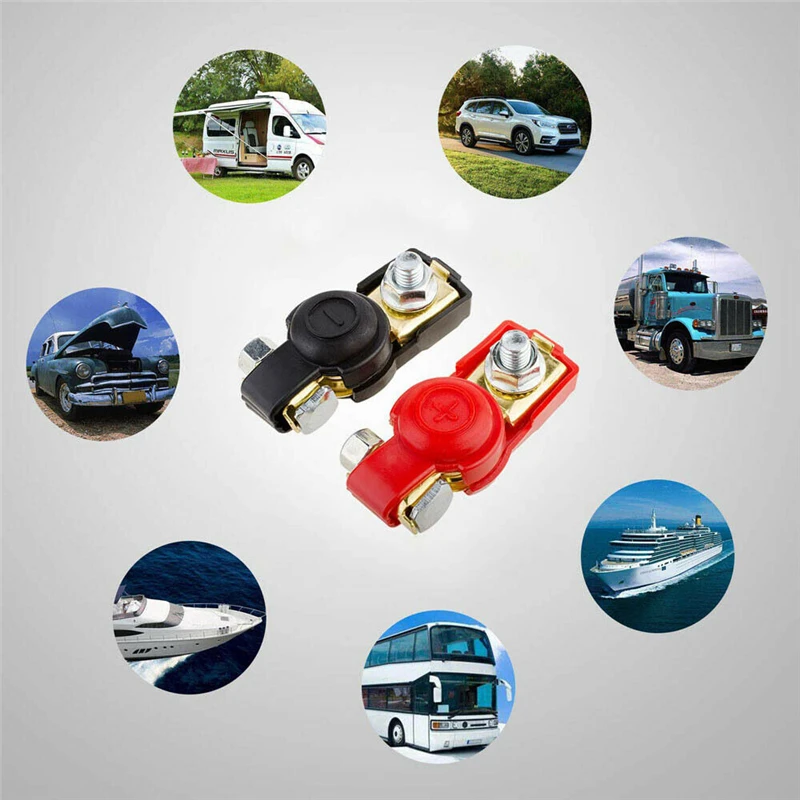 Зажимы клеммные для автомобильных аккумуляторов медные зажимы 1