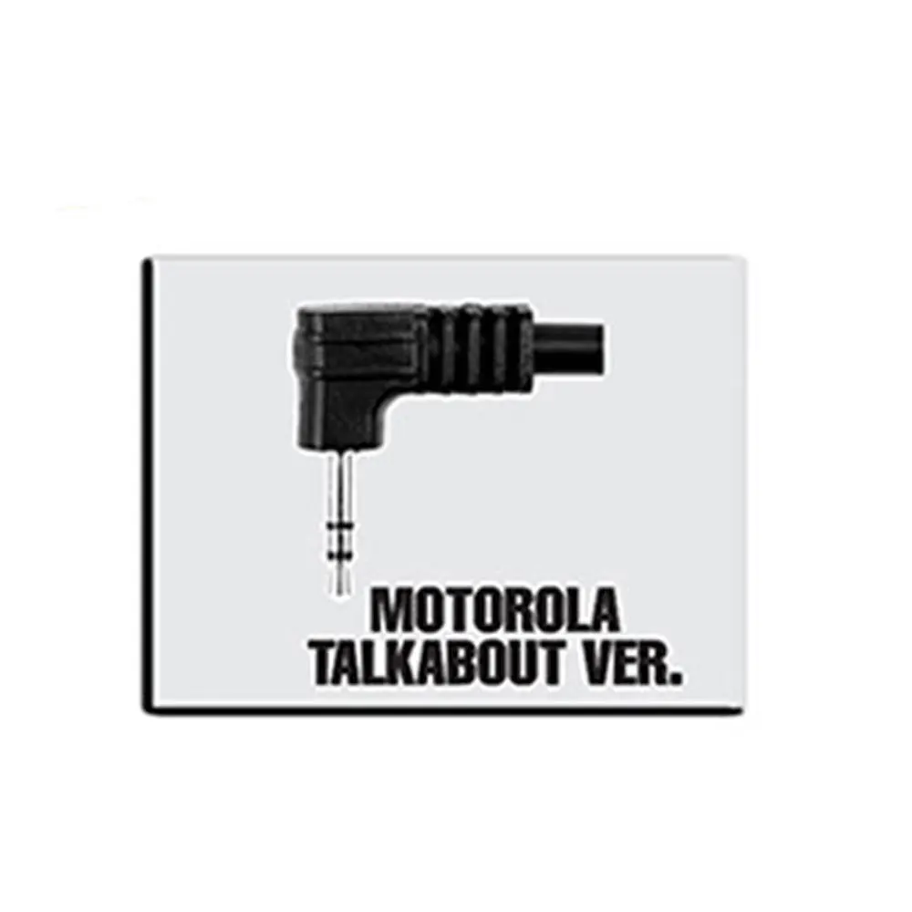 MOTOROLA VER. SINAIRSOFT Z-тактическая гарнитура с костной проводимостью с пальцами с силиконовой резиновой PTT Z010 - Цвет: MOTOROLA VER.