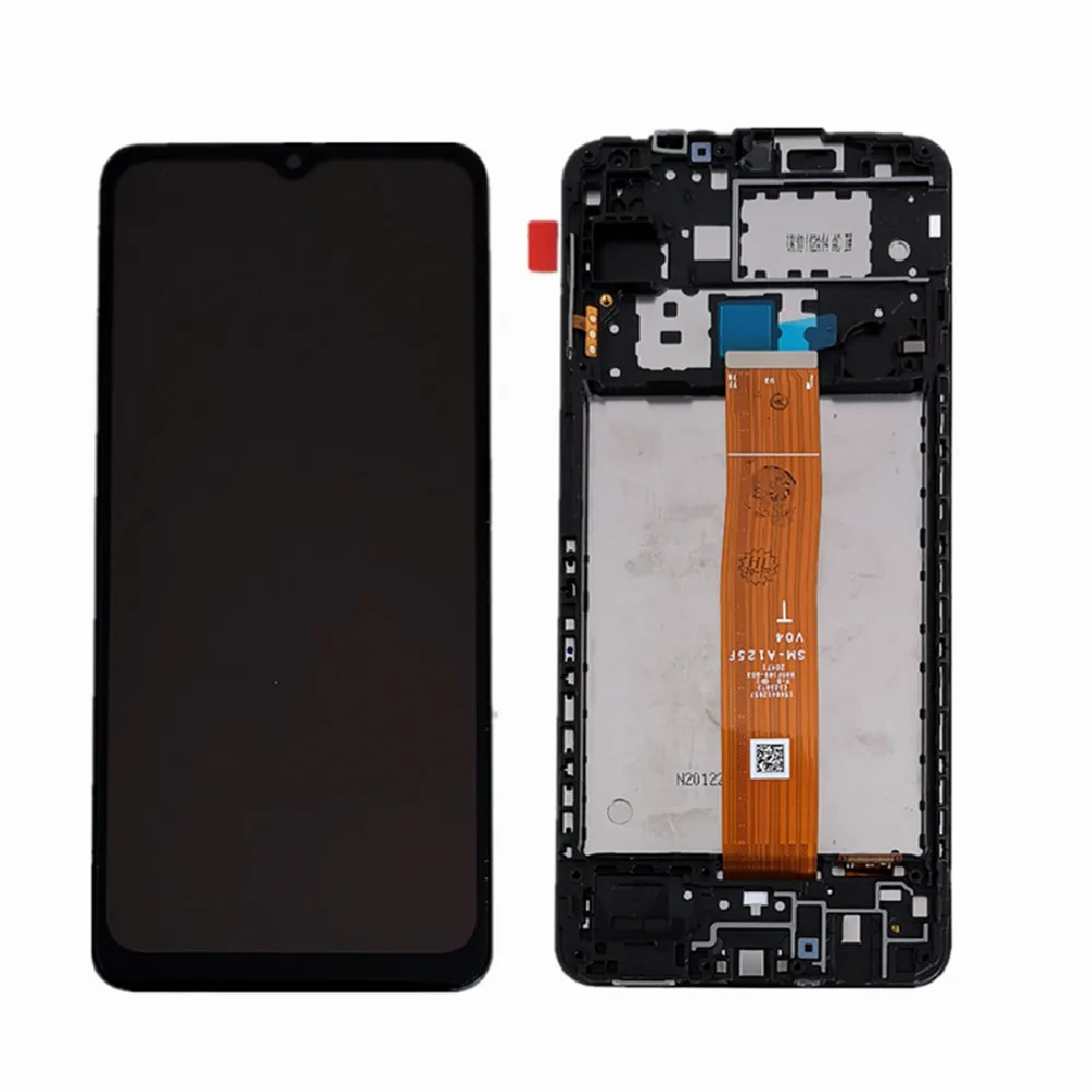 ЖК-дисплей 6 5 &quotдля Samsung Galaxy A12 A125F M12 M125 дисплей с сенсорным экраном и дигитайзером