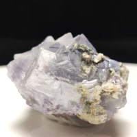 57 2g natural blue transparent fluorite calcite mineral specimen aquarium interior decoration crystal and stone healing