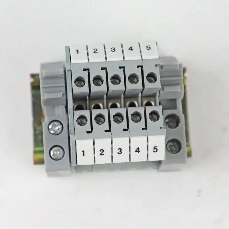 5/10/20 positions UK5N UK series DIN Rail Terminal block kit Screw Clamp strip combination wire connector set 4MM2 | Обустройство