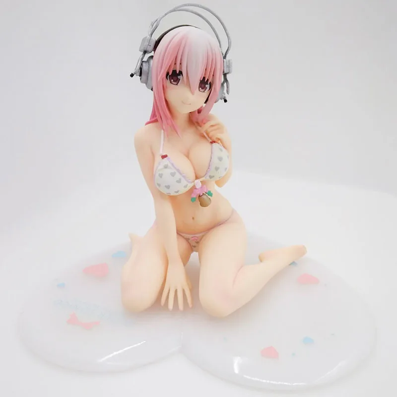 Рождественское бикини с аниме Super Sonico Ver. Экшн-фигурка из ПВХ Коллекционная модель