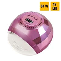 84w uv led lamp gel nail dryer all for manicure machine with 42pcs leds quickly drying gel varnish uv drying lamp nail equipment
