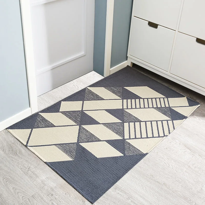 Жаккардовый напольный коврик из искусственного кашемира большие размеры для