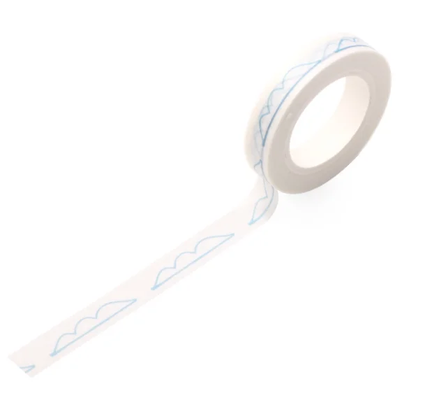 

8mmx10m blue mountain decorative washi masking tape(1piece)