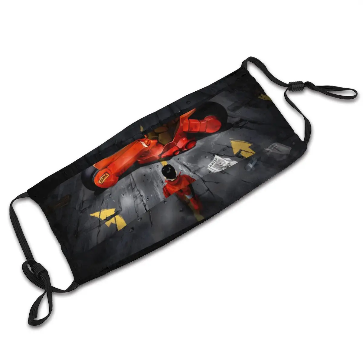 

Reusable Face Mouth Mask Filters Inside Akira Reusable Anti-Bacterial Mouth Protection Cover