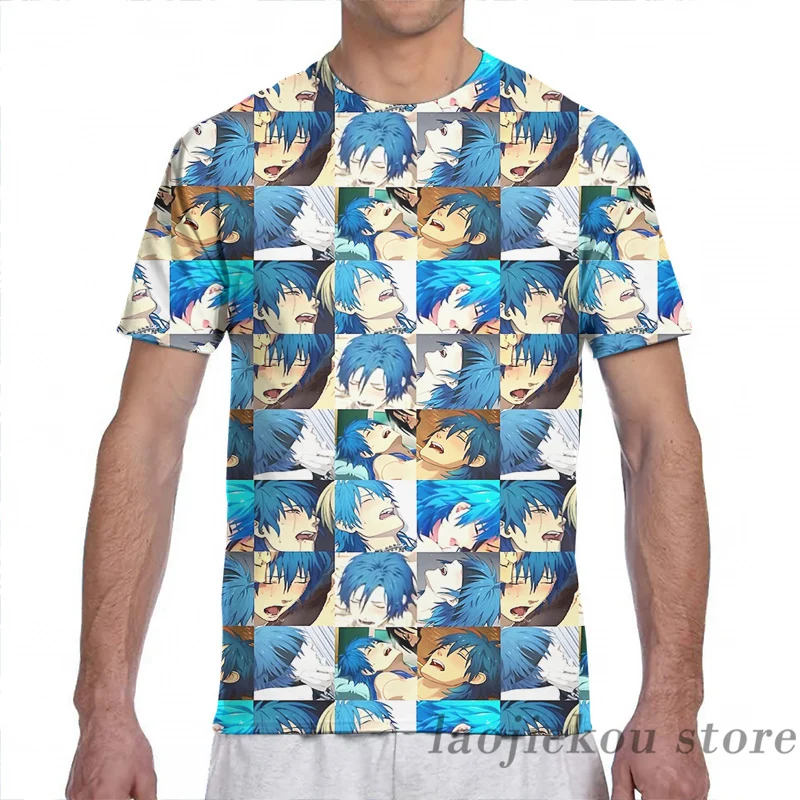 Aoba Мужская футболка с принтом драматическое убийство модная женская топы для