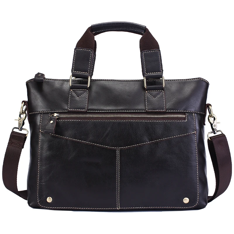 Мужской деловой портфель из натуральной кожи 2019 мужские сумки мессенджеры