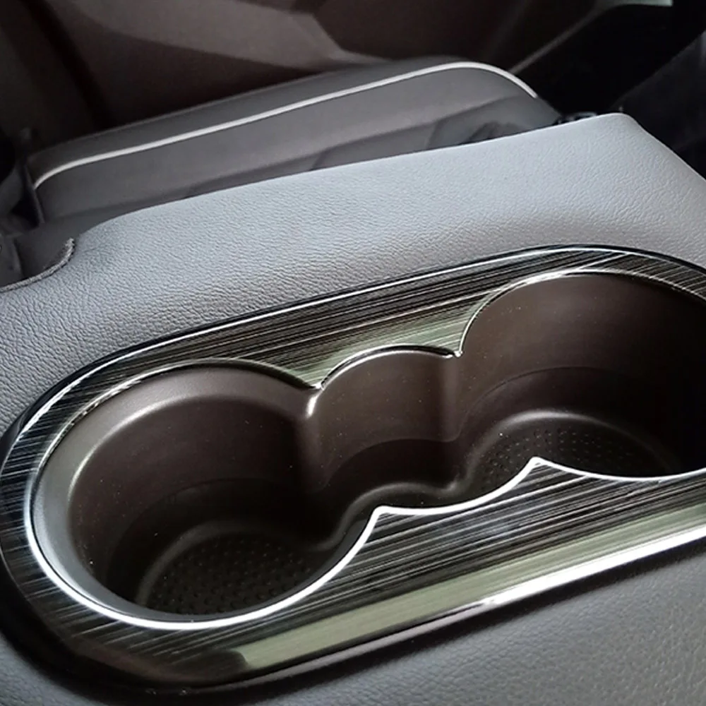 Автомобильный коврик для подстаканника декоративная наклейка Tiguan L 2017 2018 2019 2020 2021