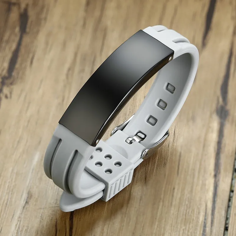 Часы наручные мужские с силиконовым ремешком брендовые резиновые регулируемая