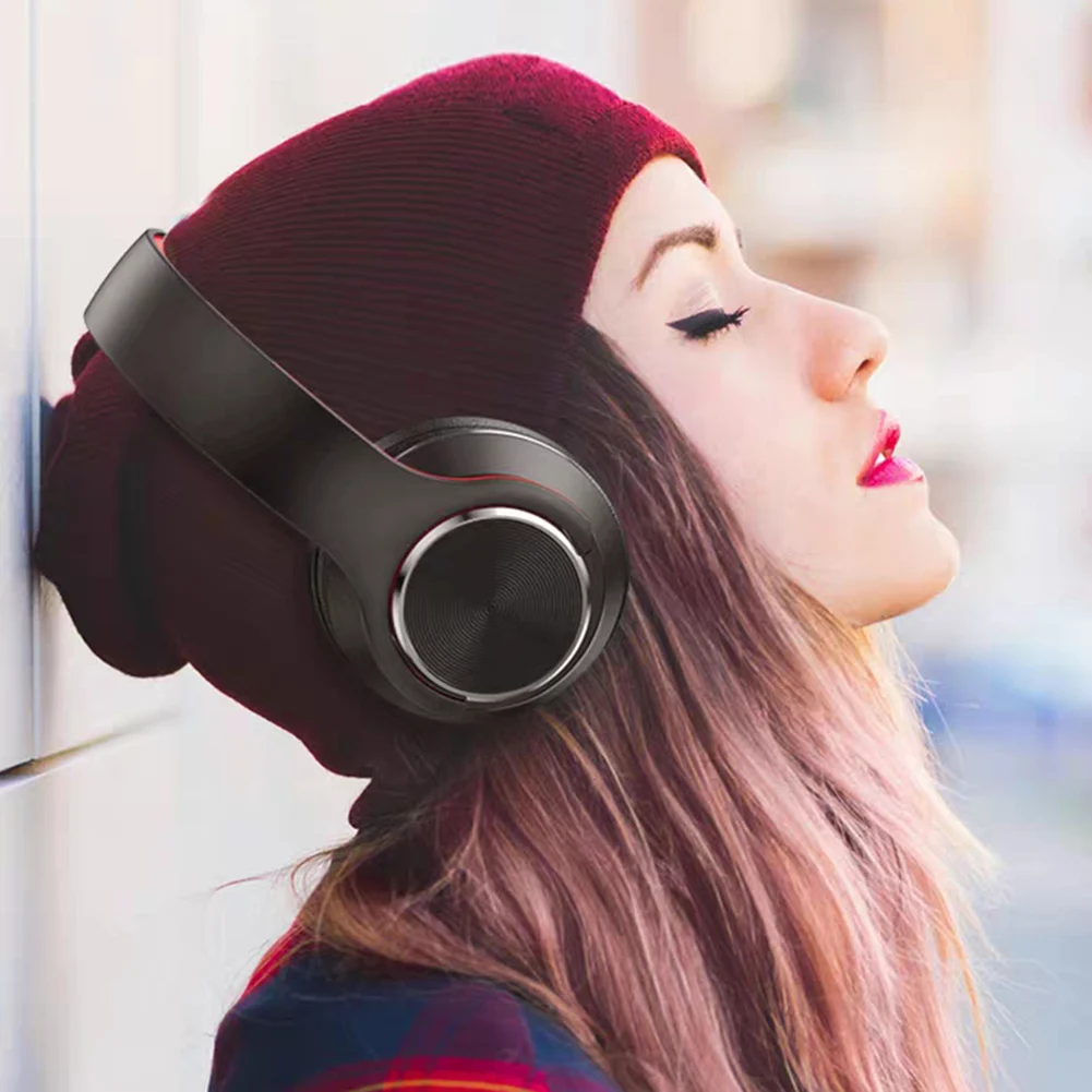 

Gaming Earphone Headphone Computer PC Gamer 40mm Dynamic Noise Cancelling Bluetooth-compatible Headphones