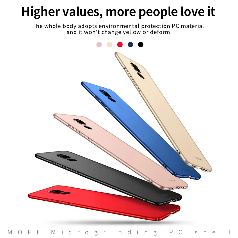 Чехол для Xiaomi Redmi 8 Redmi8 жесткий Роскошный защитный чехол MOFi 8A Redmi8A