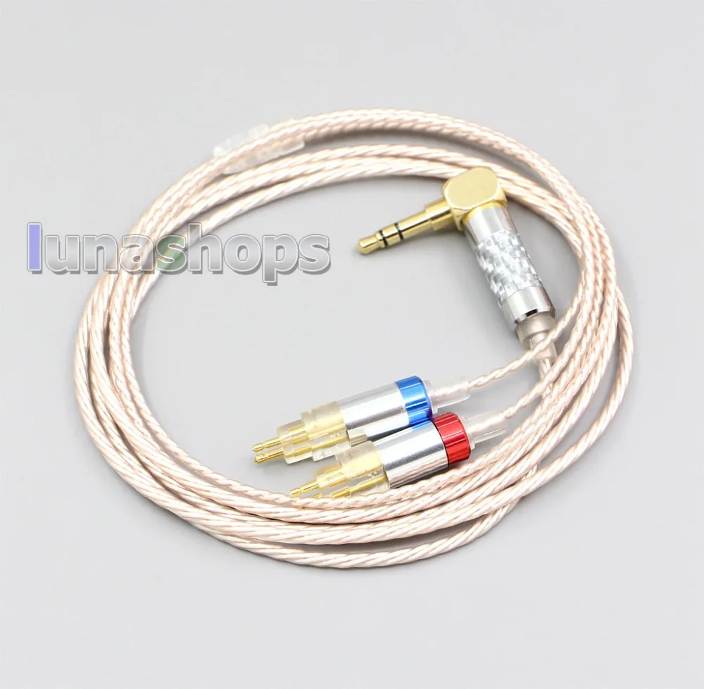 LN006375 Hi-Res посеребренный XLR 3,5 мм 2,5 мм 4,4 мм кабель для наушников для Sennheiser HD580 HD600 HD650 HDxxx HD660S