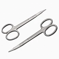 urethral scissors animal stainless steel surgical scissors straight curved veterinary medical pet surgical instruments