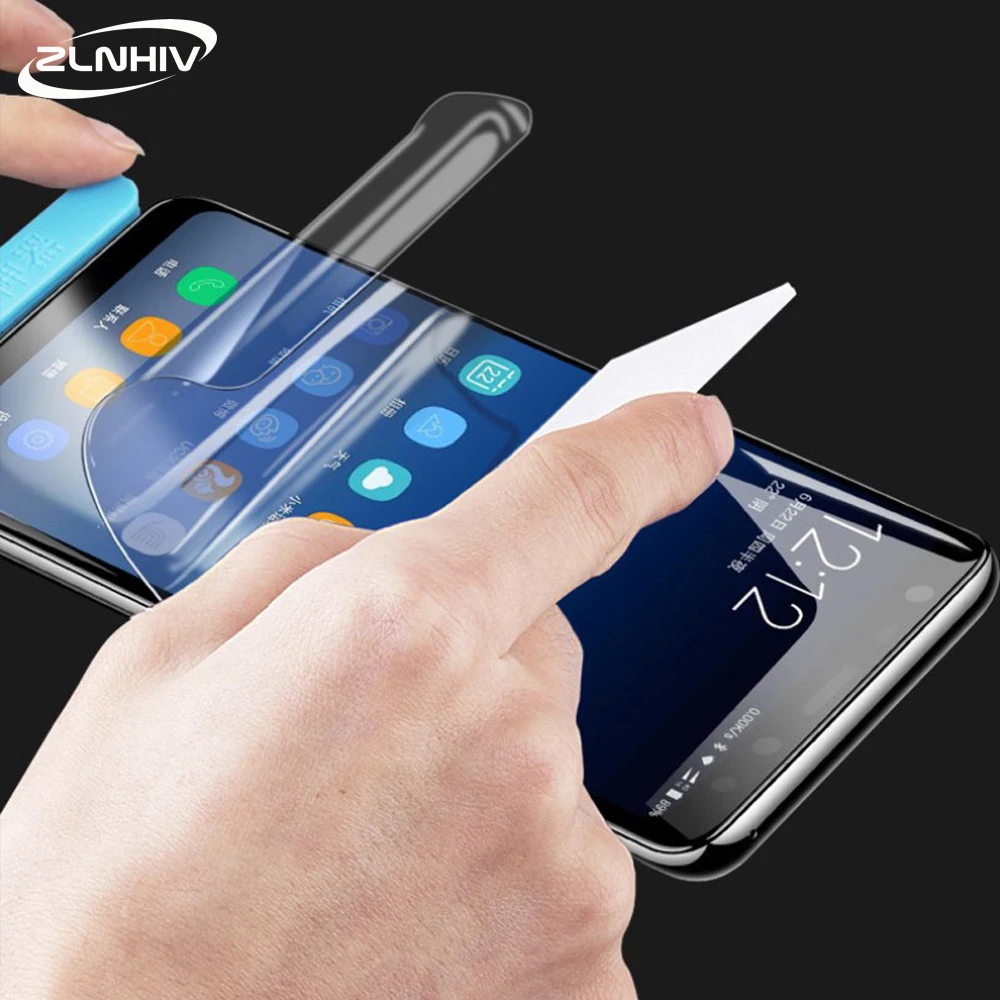 Мягкий полный чехол для huawei honor 7s 7a pro 7c 7x Гидрогелевая пленка защитная не