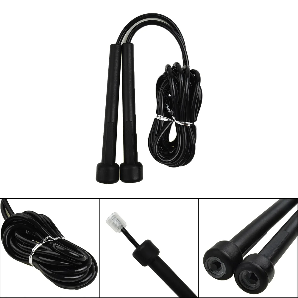 

1x Skipping Rope Adult Long Sponge Nylon Plastic Handles Gym Fitness Training