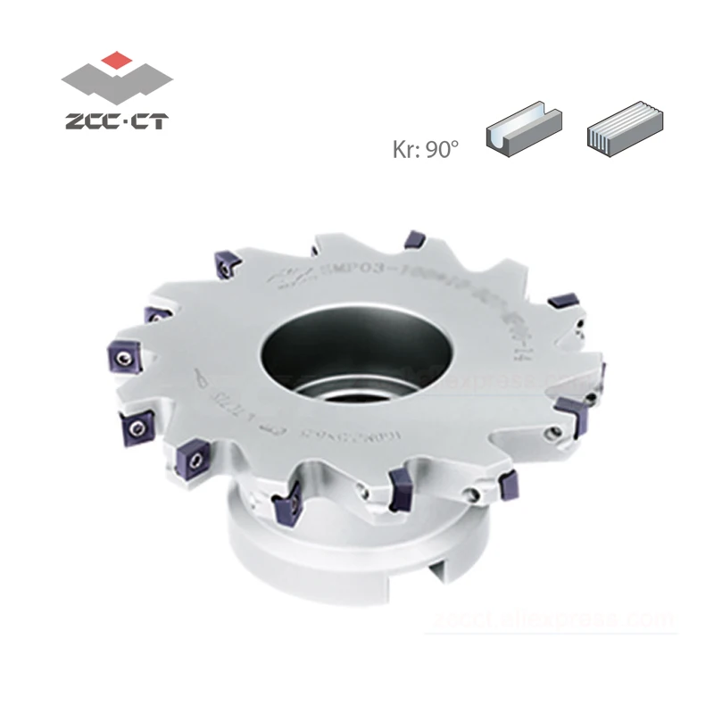 Zcc из карбида Режущий инструмент фреза SMP03 160X12 B40 MP08 14 zccct держатель для