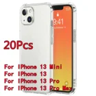 20 шт., прозрачный чехол из ТПУ для IPhone 13 Mini1313 Pro13 Pro Max