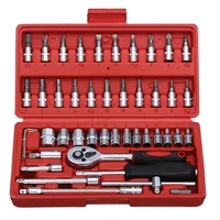 socket wrench tools key hand tool set spanner wrench socket hand tools wrenches garage tools car wrenchs universal d1