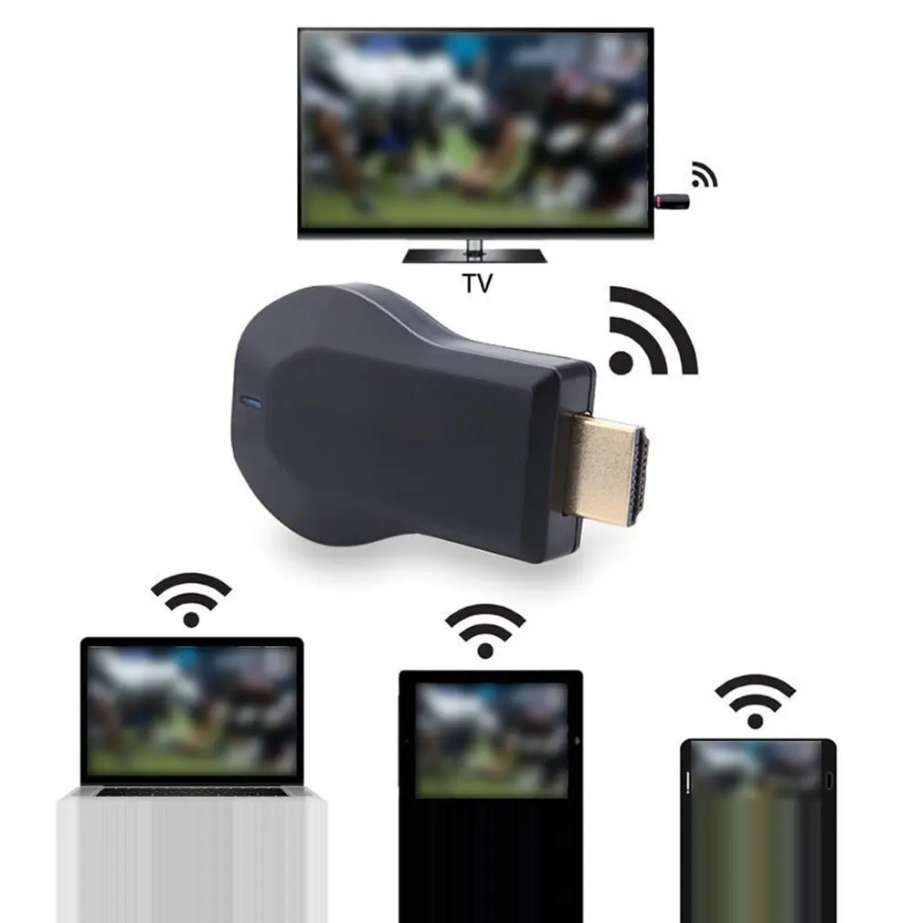WiFi 1080P HD HDMI TV Stick AnyCast DLNA Wireless Miracast Airplay Dongle Receiver for IOS for Android