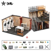 joytoy 118 diorama mecha depot monitoring area medical areafree accessories included anime model toy free shipping